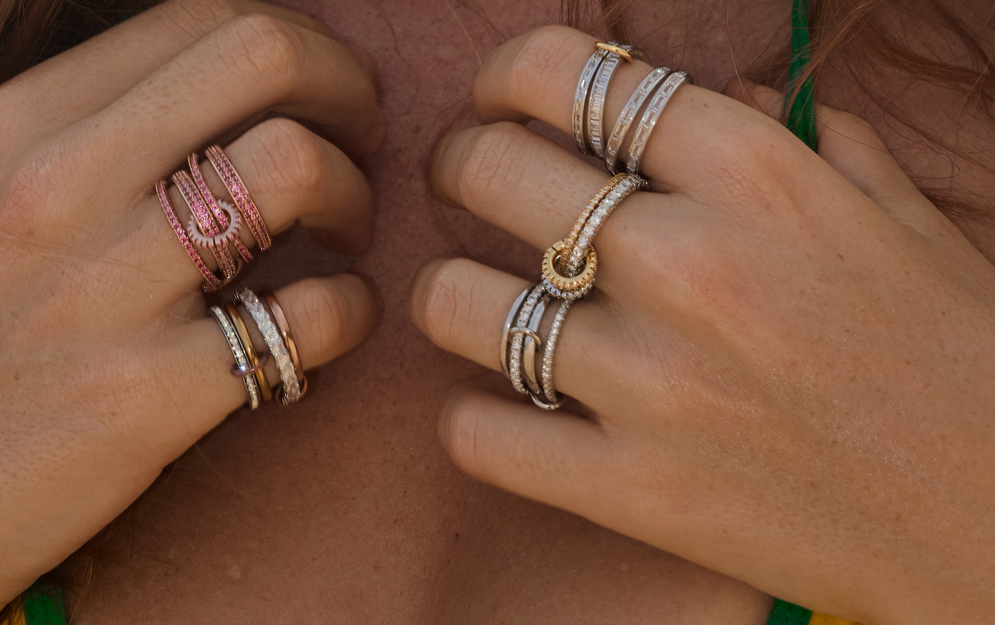 Serpent · Mixed Metal Ring Set