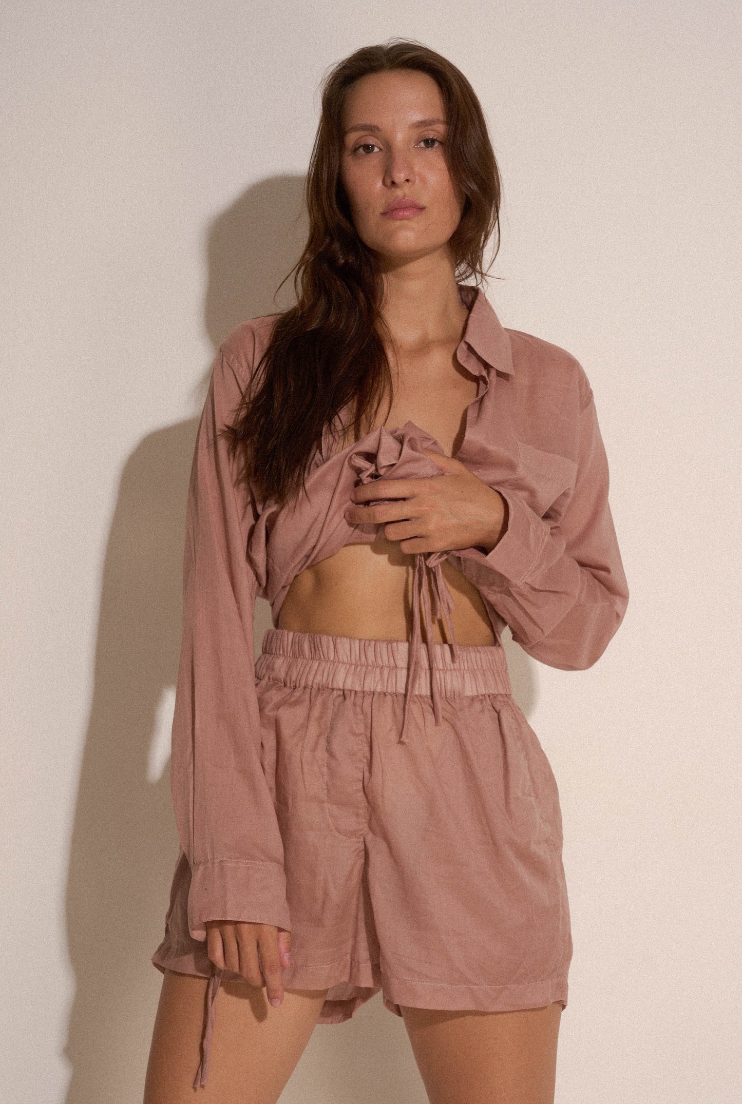Organic cotton set / Dusty Rose