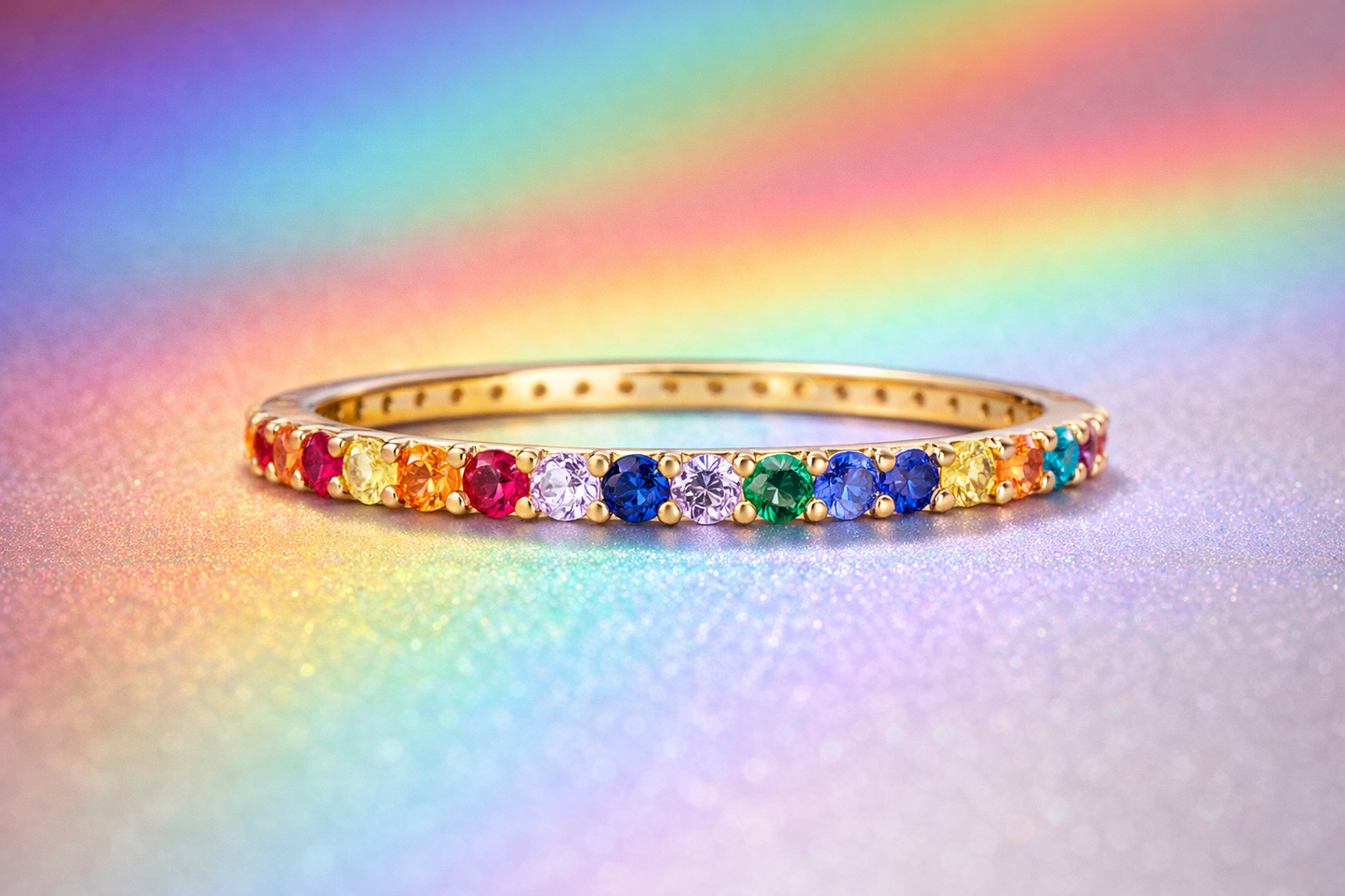 Rainbow Eternity Band