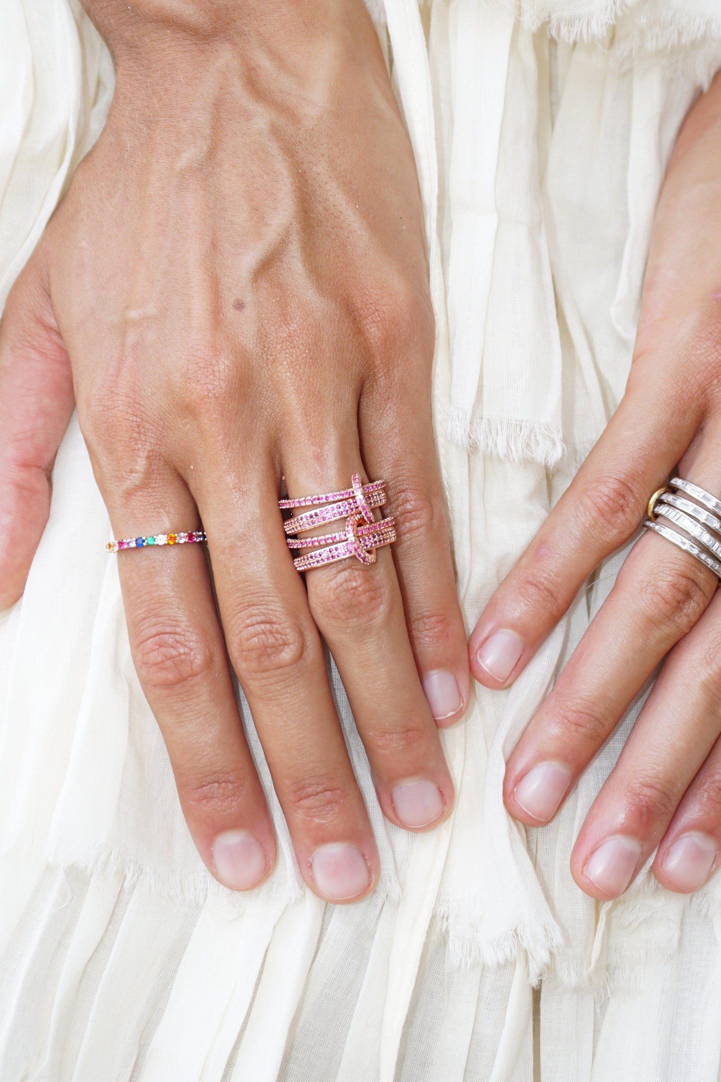 Rainbow Eternity Band