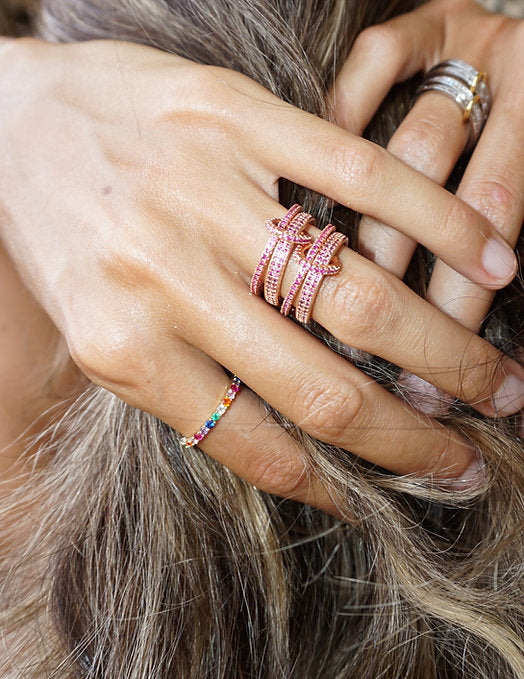 Rainbow Eternity Band